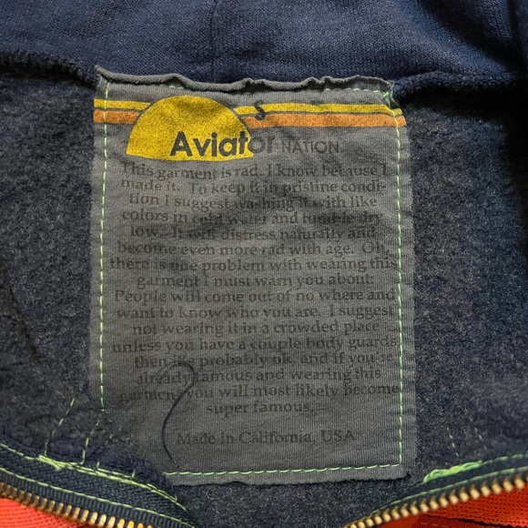 Aviator Nation Zip up hoodie - Picture 2 of 3